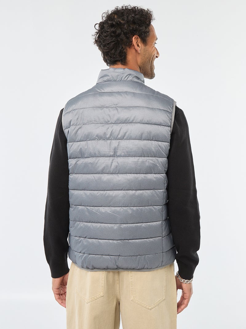 Anorak impermeable sin mangas liso Gris - Kiabi