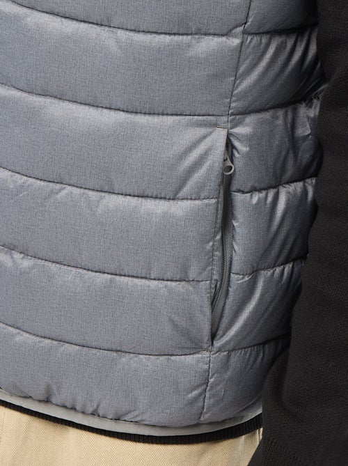 Anorak impermeable sin mangas liso - Kiabi