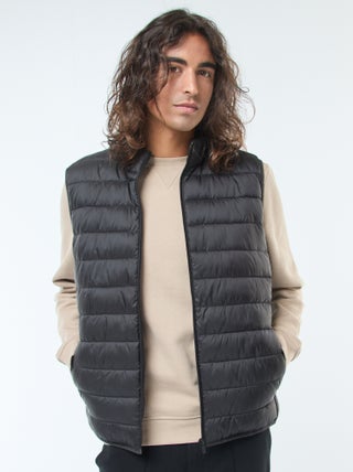 Anorak impermeable sin mangas liso