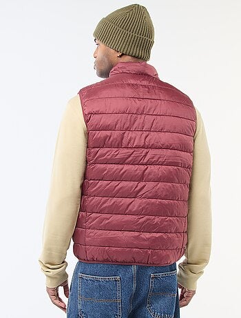 Anorak impermeable sin mangas liso