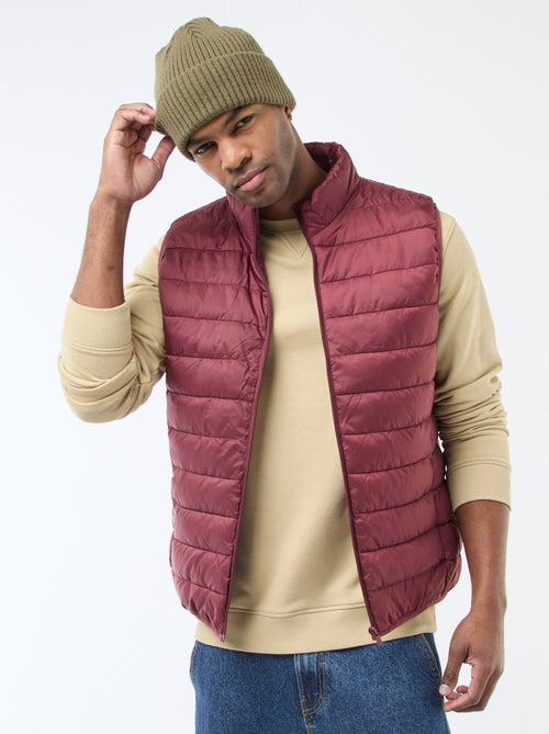 Anorak impermeable sin mangas liso - Kiabi