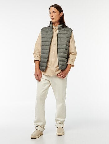 Anorak impermeable sin mangas liso