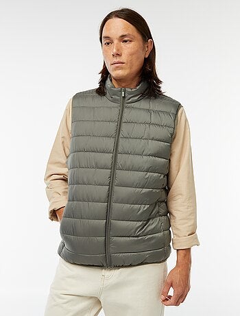 Anorak impermeable sin mangas liso
