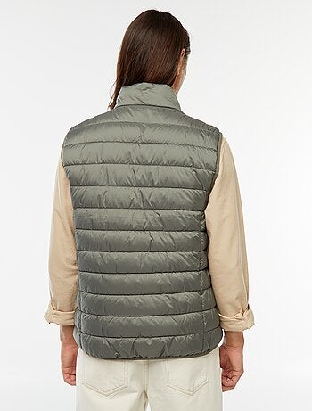 Anorak impermeable sin mangas liso