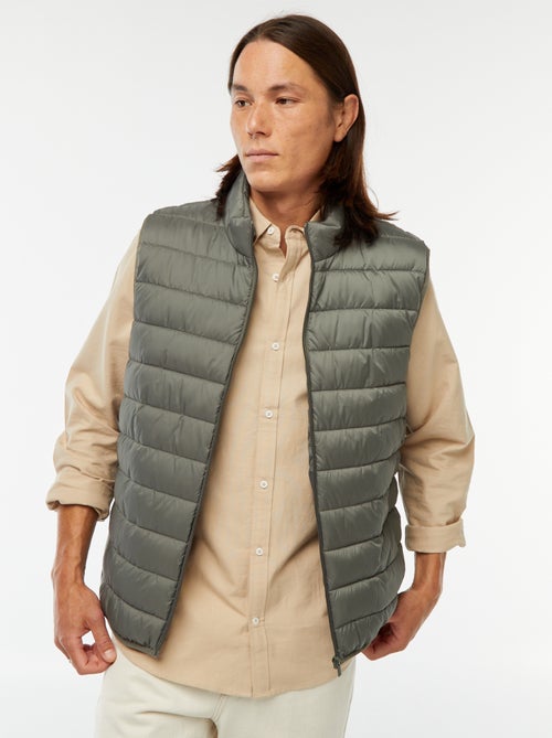 Anorak impermeable sin mangas liso - Kiabi