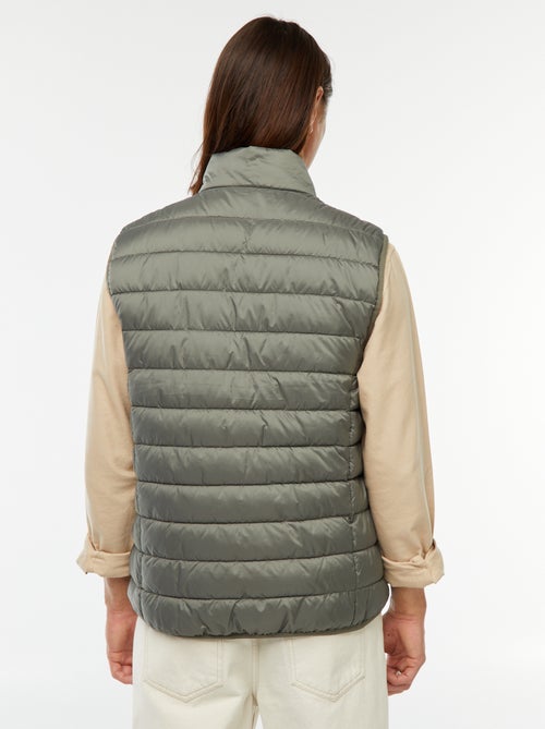 Anorak impermeable sin mangas liso - Kiabi