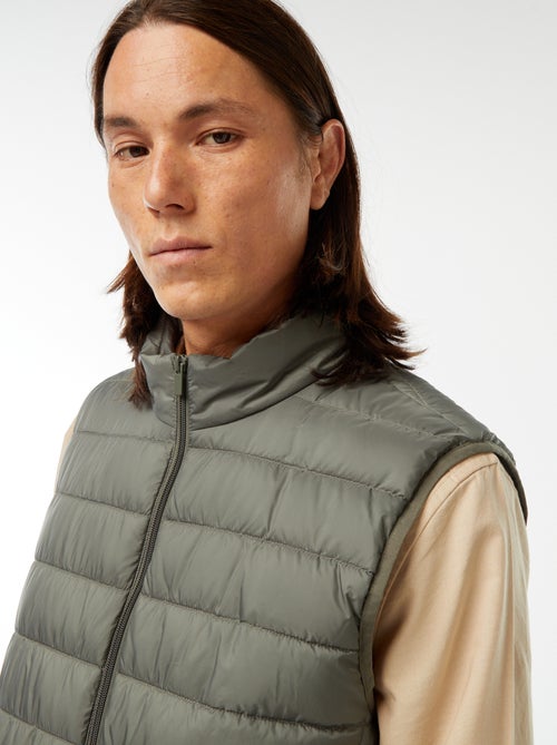 Anorak impermeable sin mangas liso - Kiabi