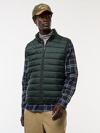 Anorak impermeable sin mangas liso