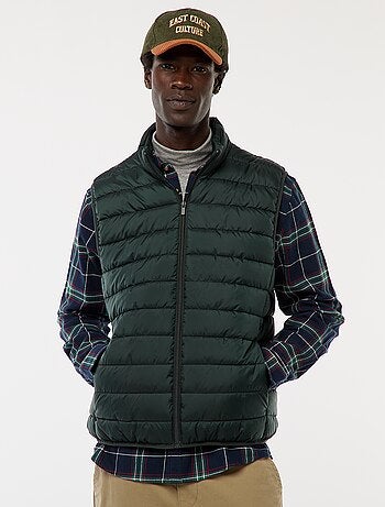Anorak impermeable sin mangas liso
