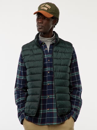 Anorak impermeable sin mangas liso