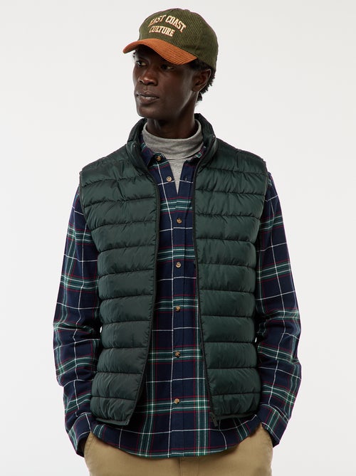 Anorak impermeable sin mangas liso - Kiabi