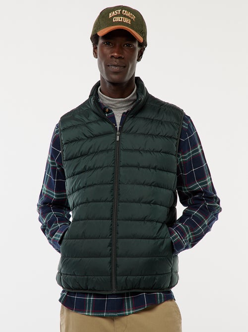 Anorak impermeable sin mangas liso - Kiabi