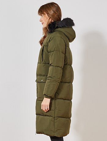 Anorak largo con capucha - Kiabi