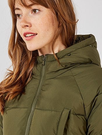 Anorak largo con capucha - Kiabi