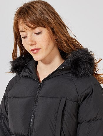 Anorak largo con capucha - Kiabi