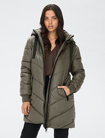 Anorak largo liso con capucha 'JDY'