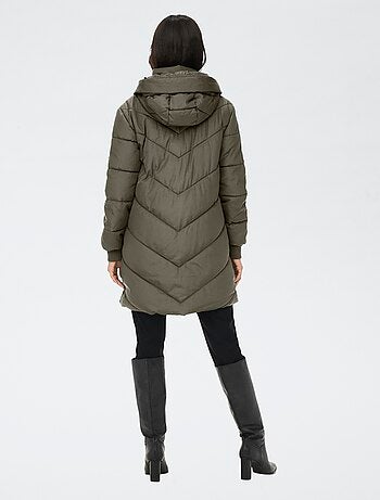 Anorak largo liso con capucha 'JDY'