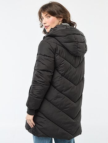 Anorak largo liso con capucha 'JDY'
