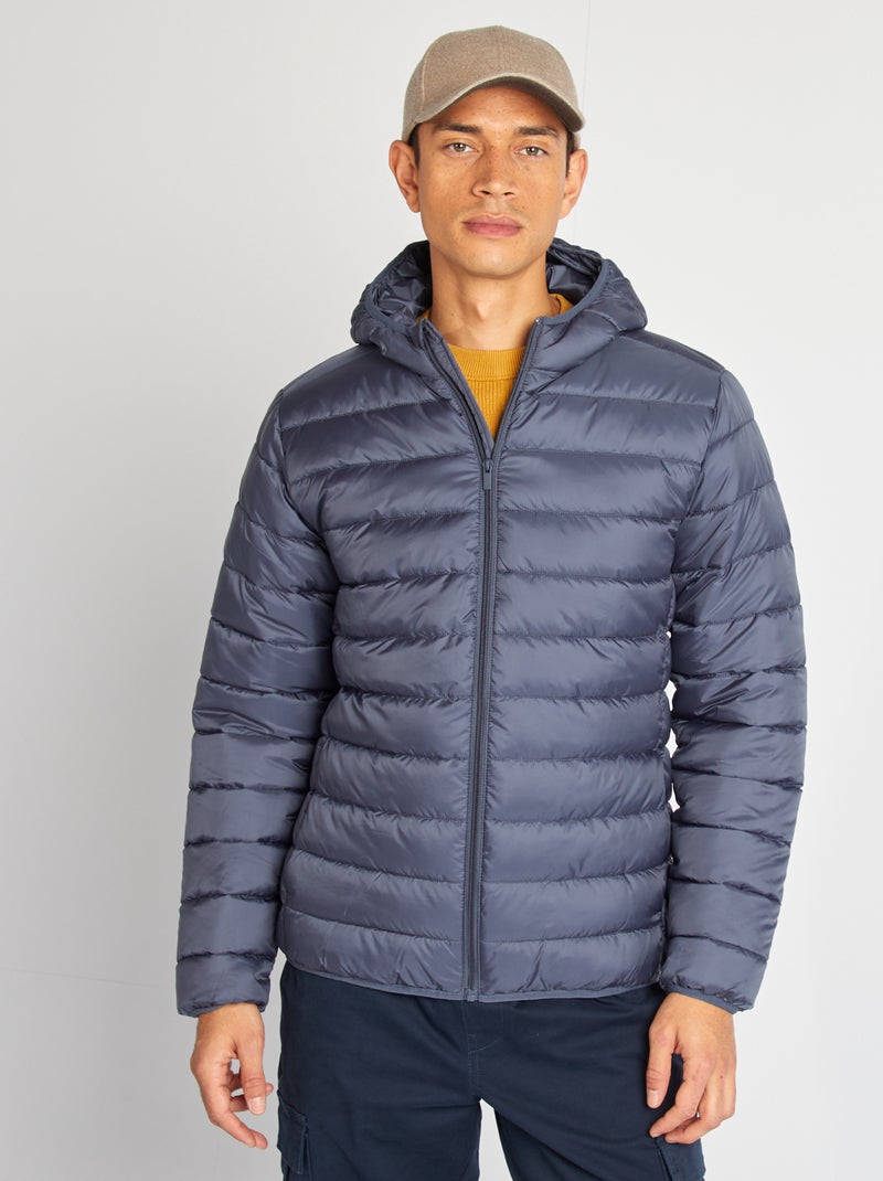 Anorak ligero acolchado AZUL - Kiabi