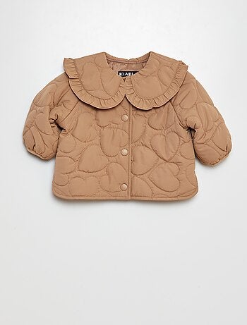 Anorak ligero acolchado con corazón