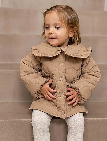 Anorak ligero acolchado con corazón