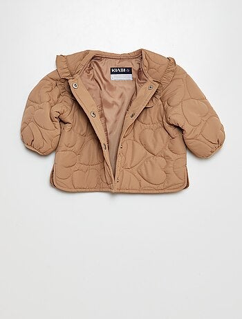 Anorak ligero acolchado con corazón