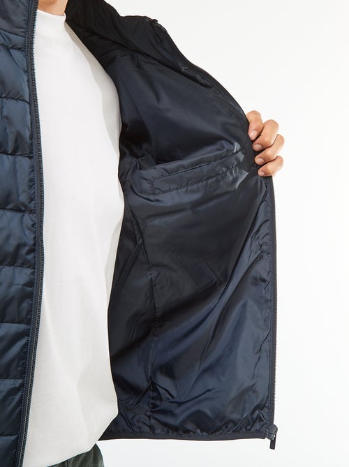 Anorak ligero acolchado liso - Kiabi