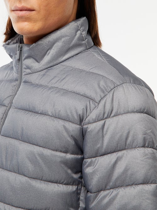 Anorak ligero acolchado liso - Kiabi