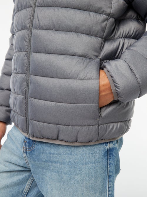 Anorak ligero acolchado liso - Kiabi