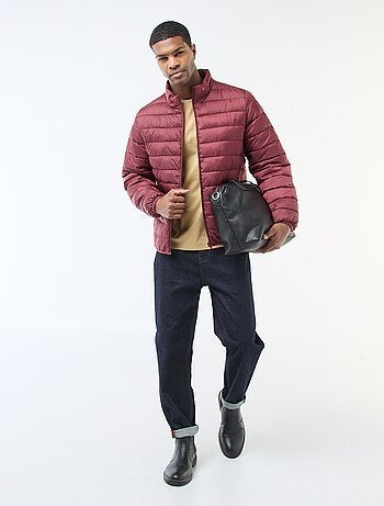 Anorak ligero acolchado liso