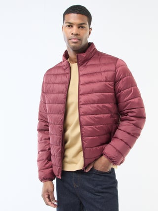 Anorak ligero acolchado liso