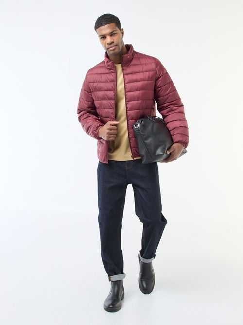 Anorak ligero acolchado liso - Kiabi