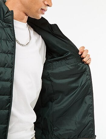 Anorak ligero acolchado liso