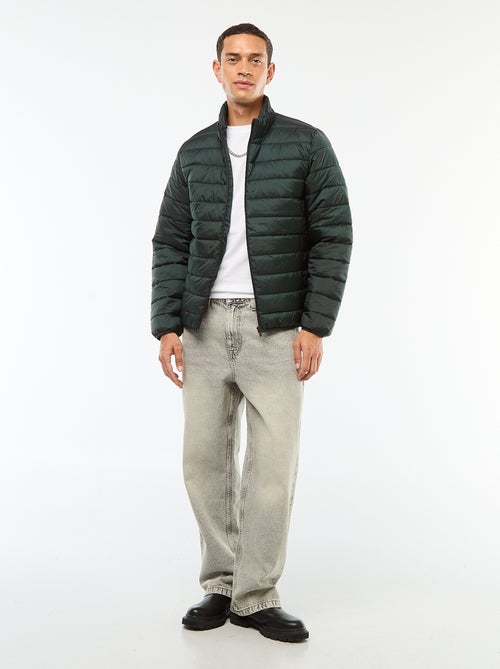 Anorak ligero acolchado liso - Kiabi