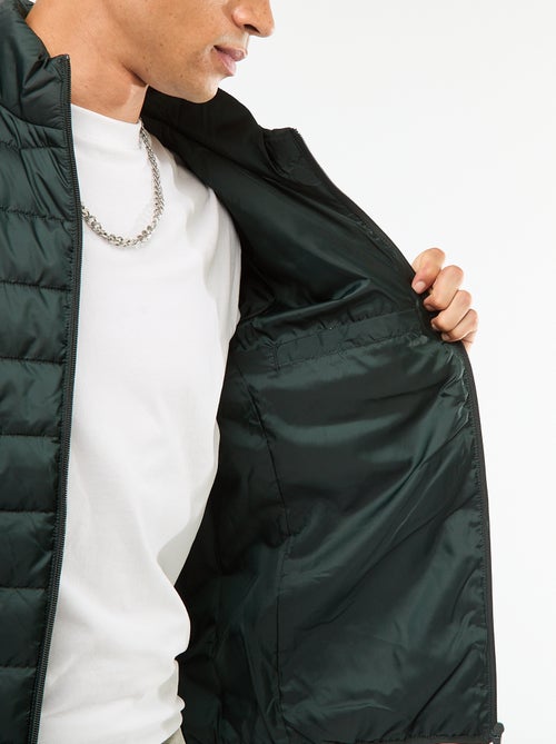 Anorak ligero acolchado liso - Kiabi