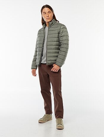 Anorak ligero acolchado liso