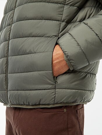 Anorak ligero acolchado liso
