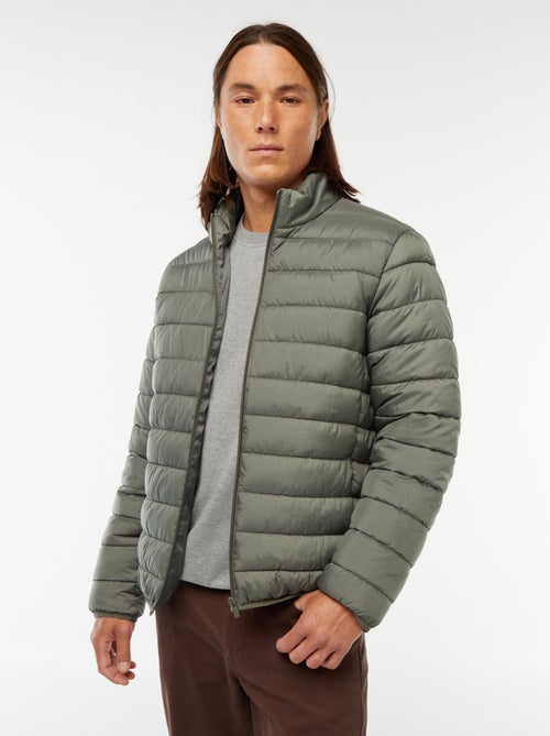 Anorak ligero acolchado liso - Kiabi