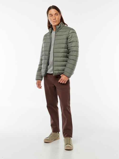 Anorak ligero acolchado liso - Kiabi