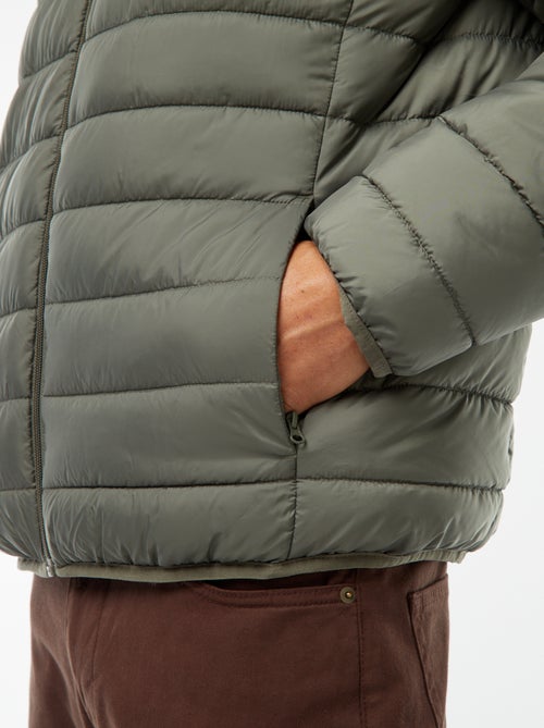 Anorak ligero acolchado liso - Kiabi