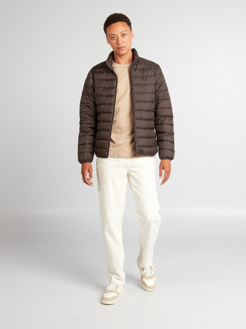Anorak ligero acolchado MARRON - Kiabi