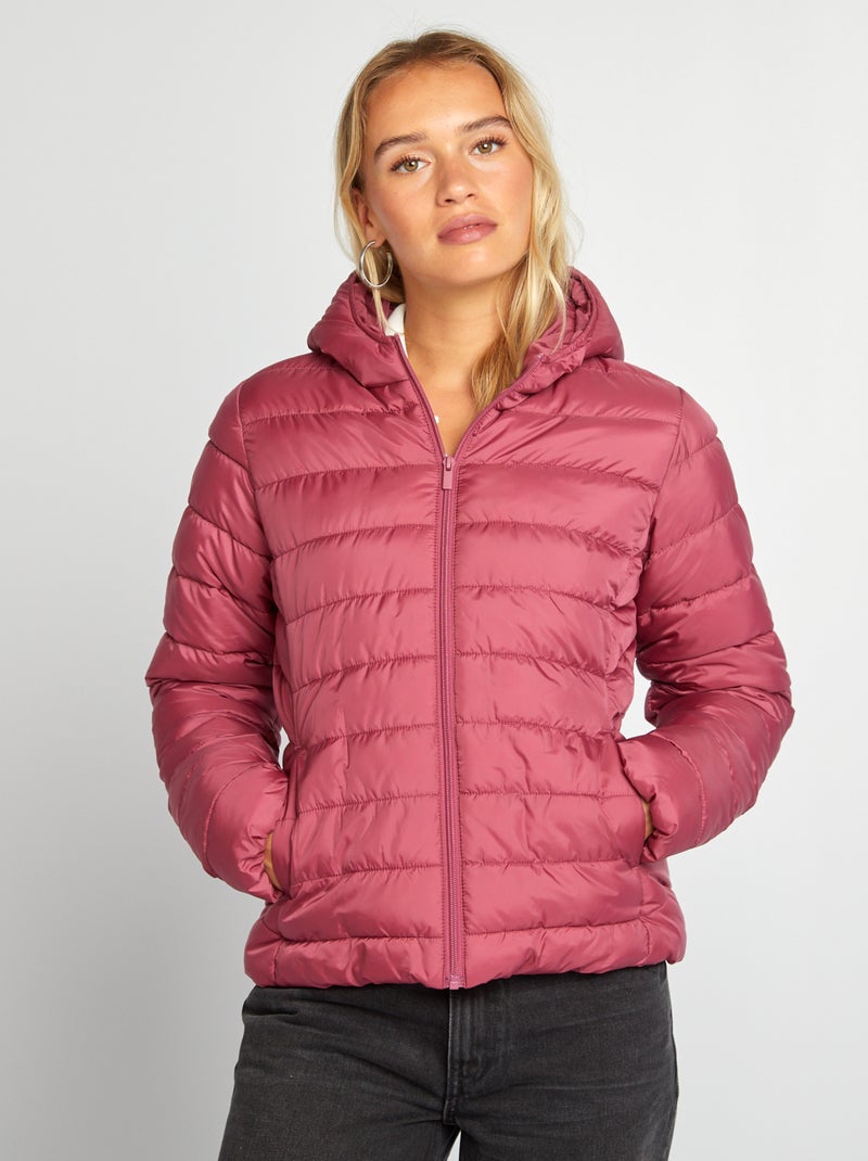 Anorak ligero acolchado ROSA - Kiabi