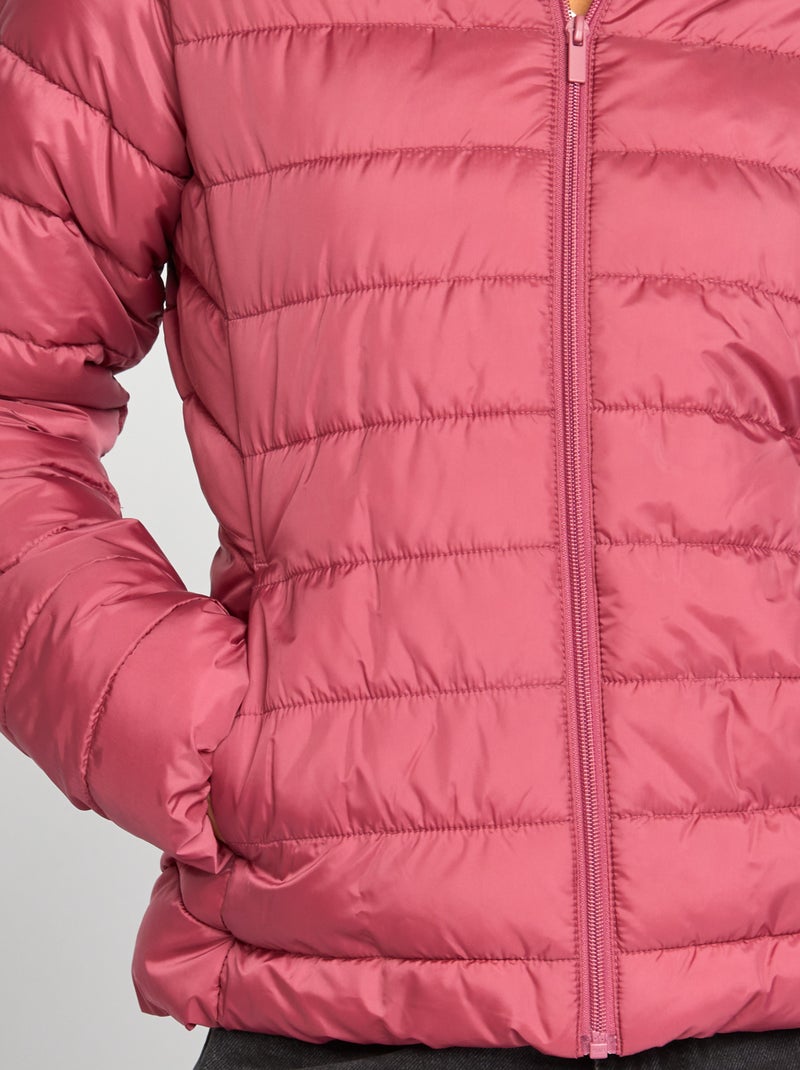 Anorak ligero acolchado ROSA - Kiabi