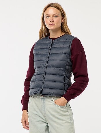 Anorak ligero acolchado sin mangas