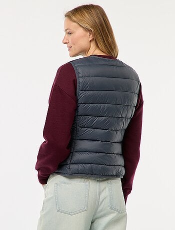 Anorak ligero acolchado sin mangas