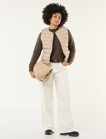 Anorak ligero acolchado sin mangas