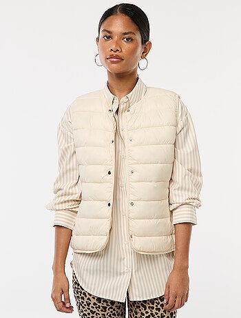 Anorak ligero acolchado sin mangas