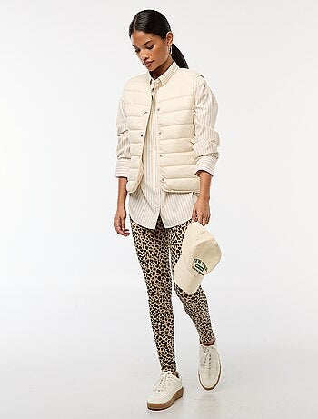 Anorak ligero acolchado sin mangas