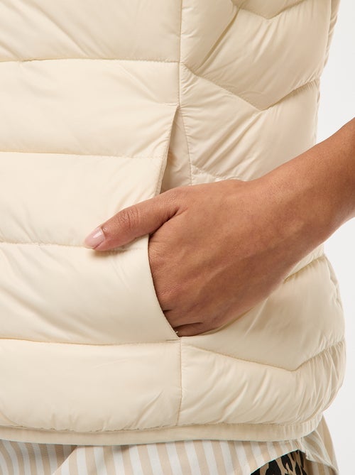 Anorak ligero acolchado sin mangas - Kiabi