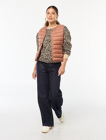 Anorak ligero acolchado sin mangas